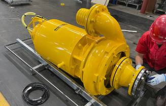 Submersible Suction Pipe Dredging Siltation Pump under Jetty