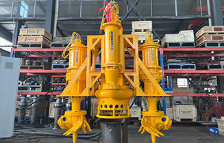 8 inch Electric Submersible Slurry Pump with Side Agitators for Dredging Sand