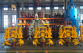 Submersible Slurry Pump with Agitators for Seaside Mining