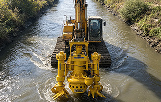 Hydraulic Submersible Slurry Pump Application
